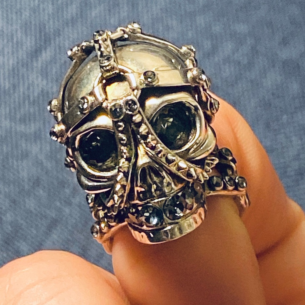 Alexander McQueen Harness Ring Sterling Vintage